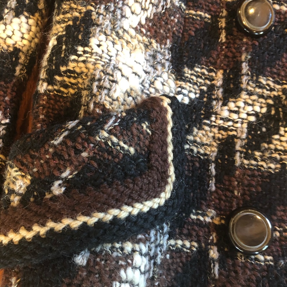 Vintage print long coat - Picture 3 of 5